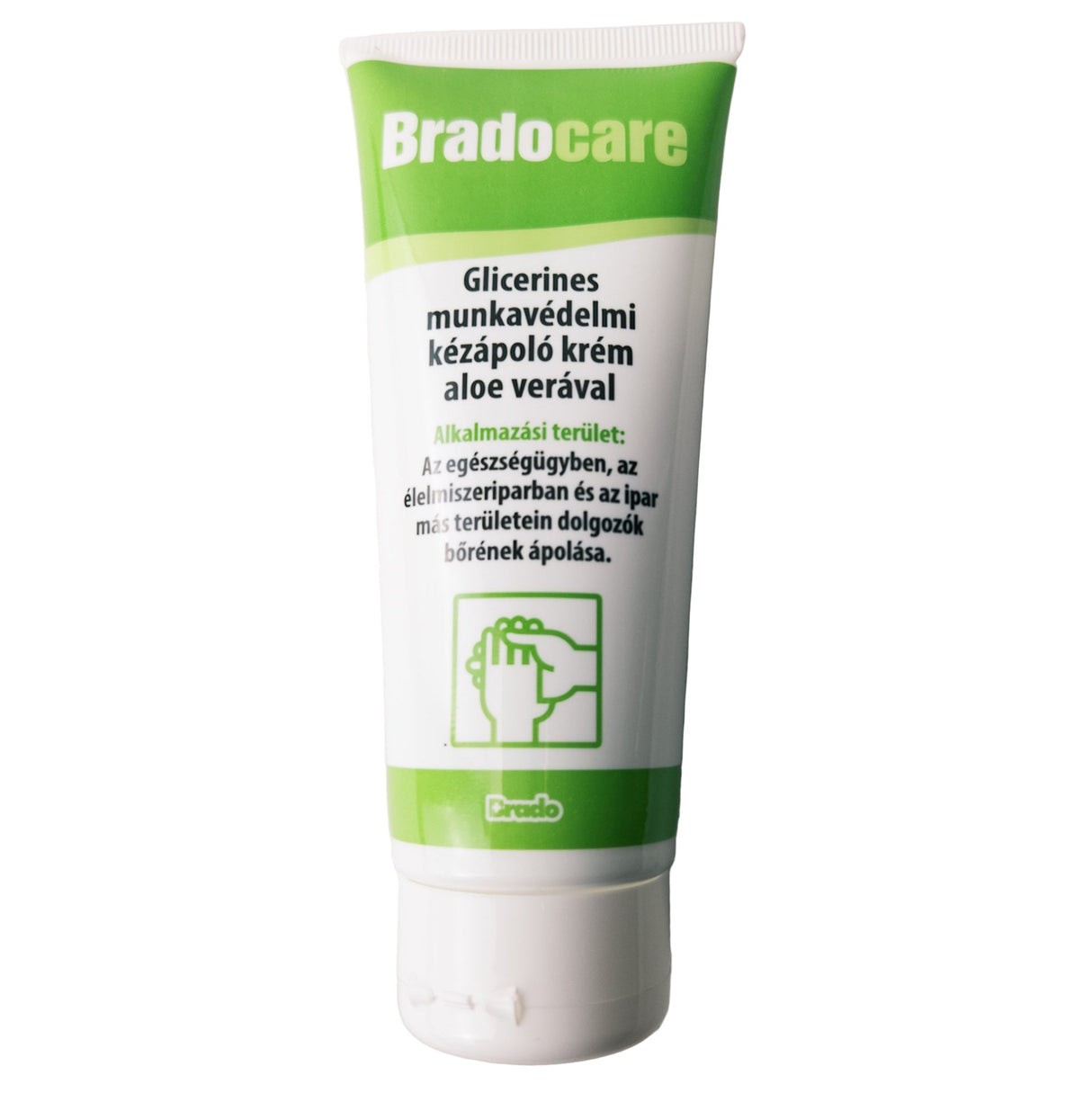 Creme de Mãos Profissional Bradocare com Glicerina e Aloe Vera 100ml