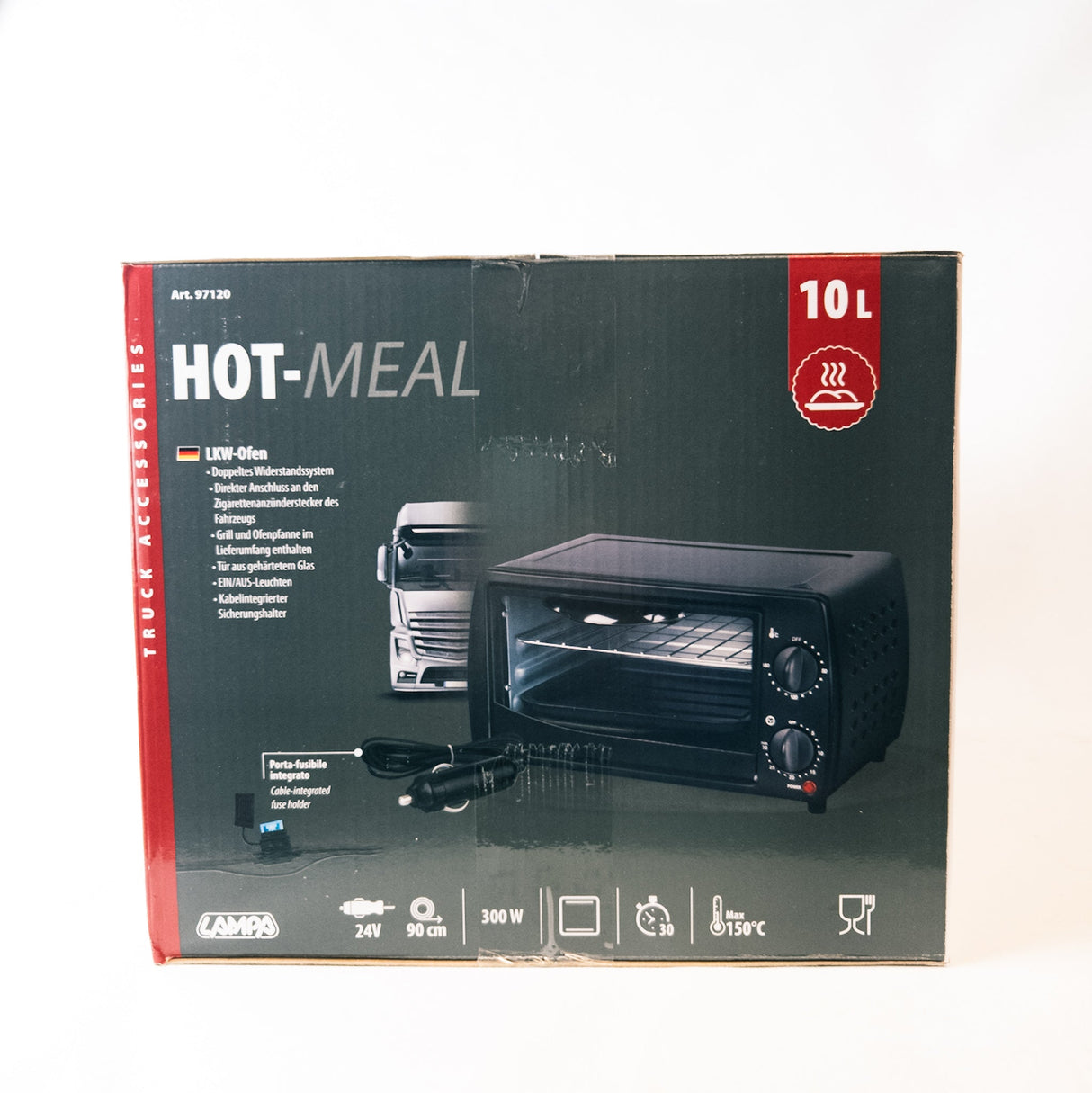 Mini Forno Portátil 24V 300W para Veículos