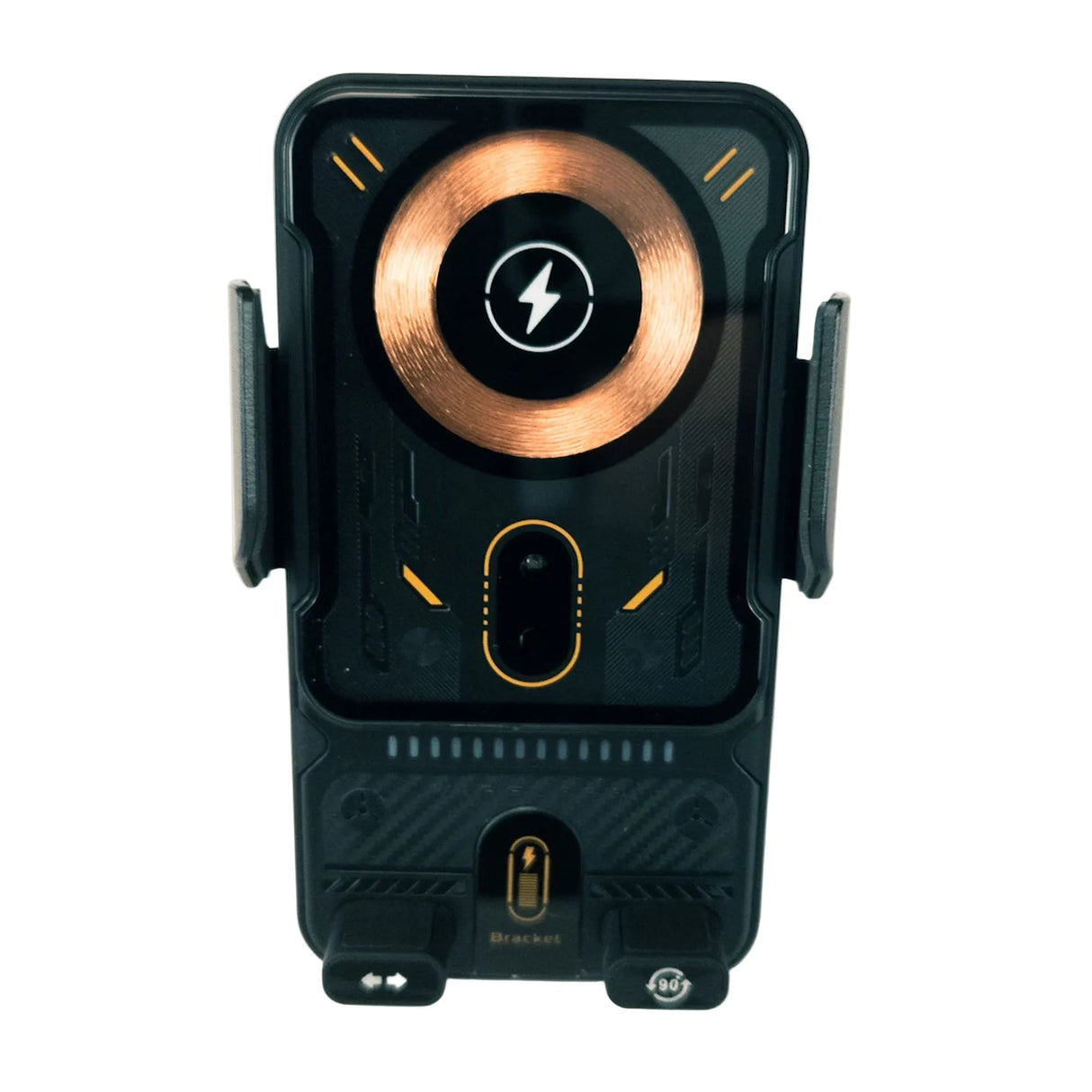 Car Phone Holder & Wireless Charger for Air Vent, 90° Adjustable