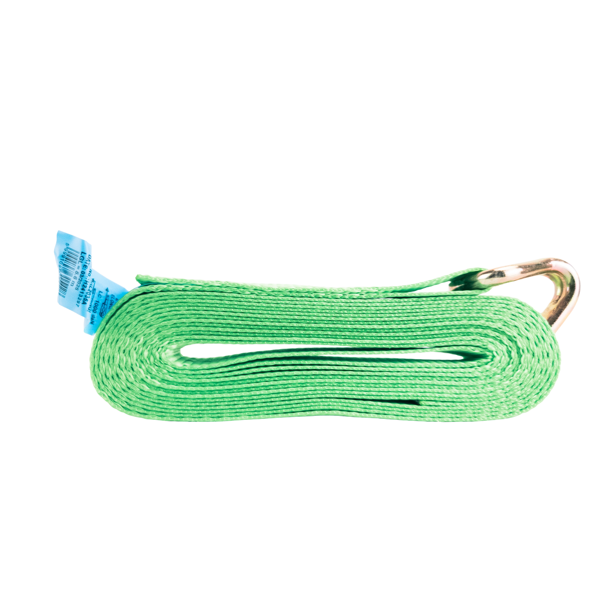 Cinghia di ancoraggio completa 2 tonnellate verde