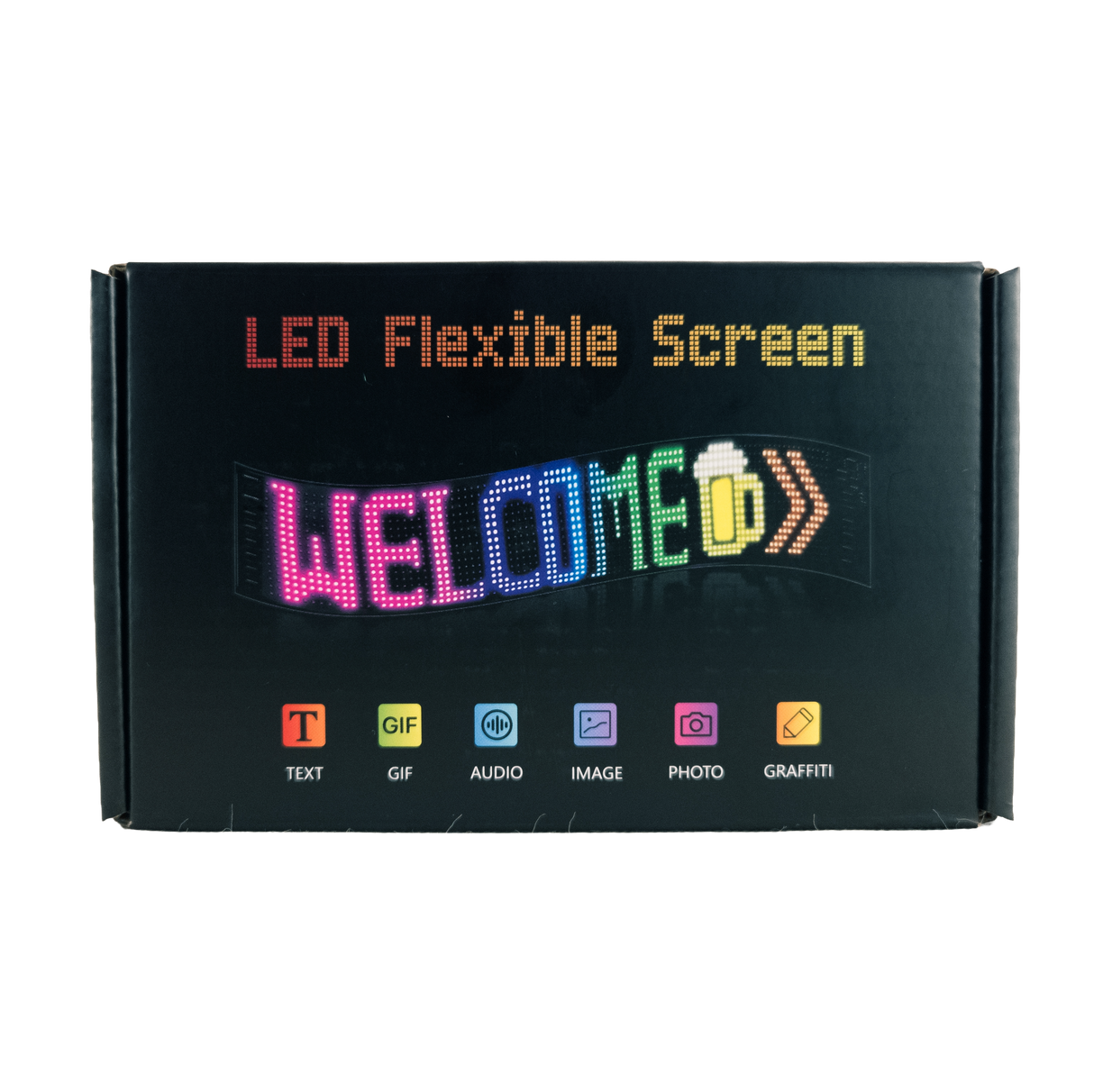 LED Eye Display Set with Remote, 12V, 590x120mm