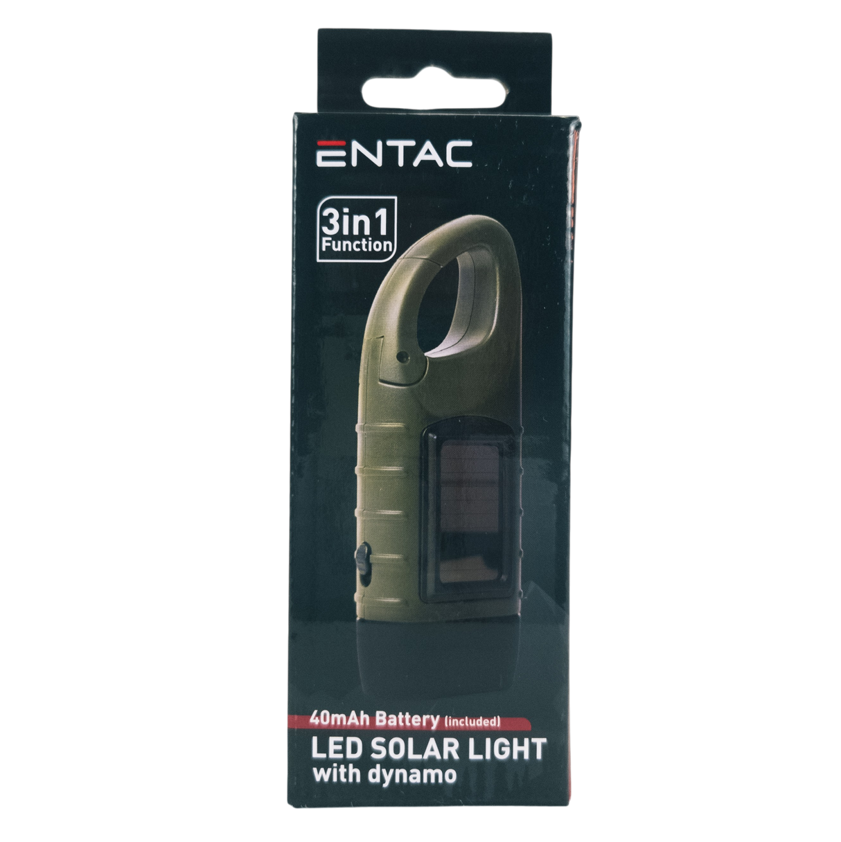 LED solarno svjetlo s dinamo baterijom 4mAh