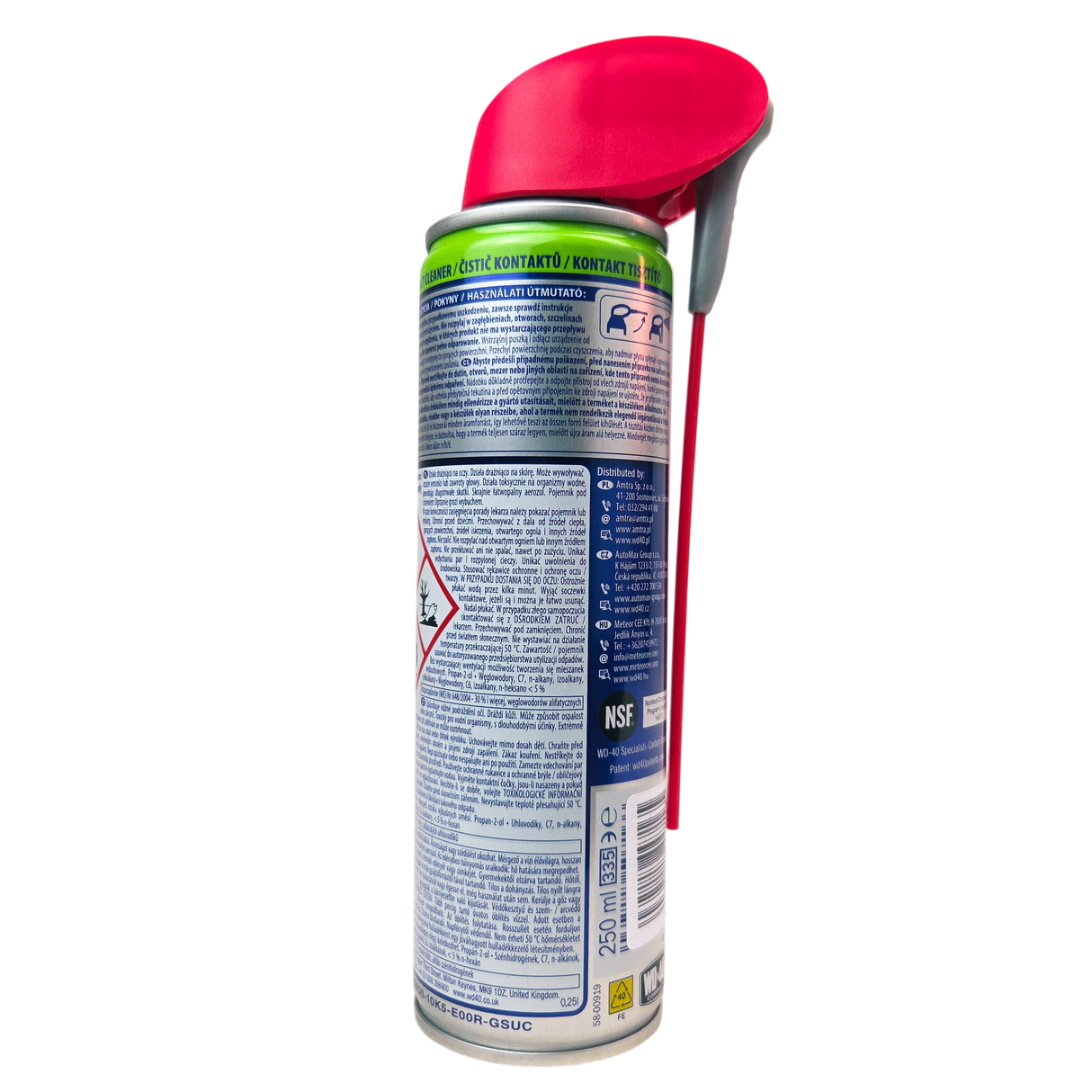 WD40 Contact Cleaner Spray 250ml