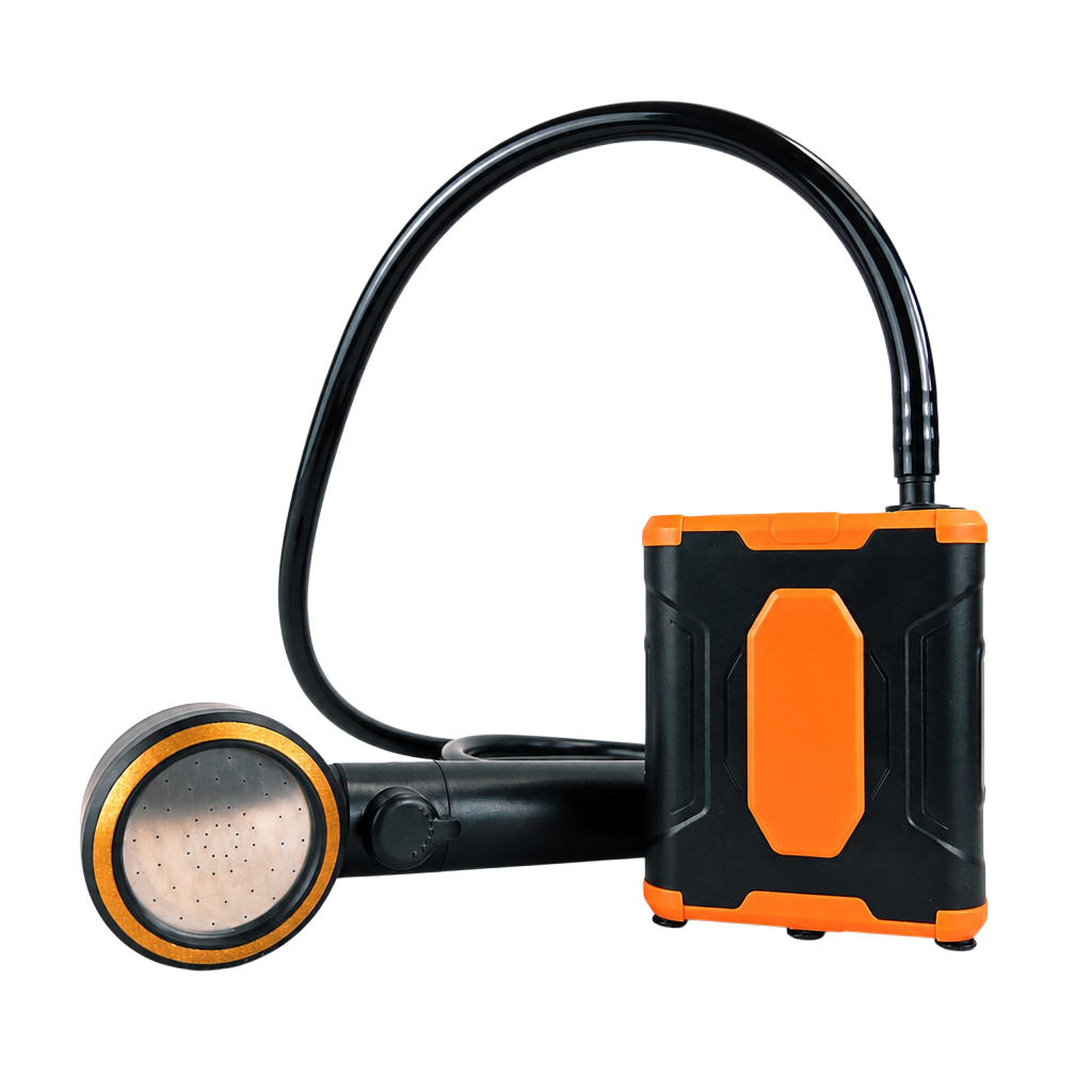 Camping Shower Portable Rechargeable Outdoor Shower with 10000mAh Battery and LED Display