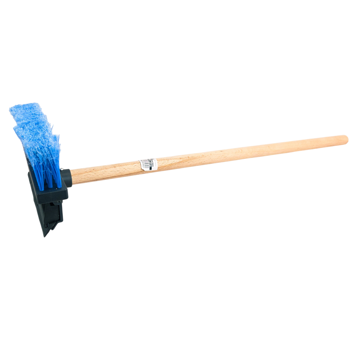 Car windscreen squeegee and brush 25cm with 60cm Wooden Handle