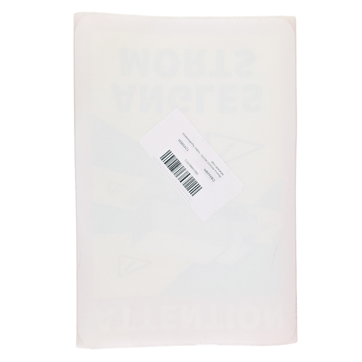 Angles Morts Blind Spot Sticker for Trucks 25 x 17 cm Self Adhesive