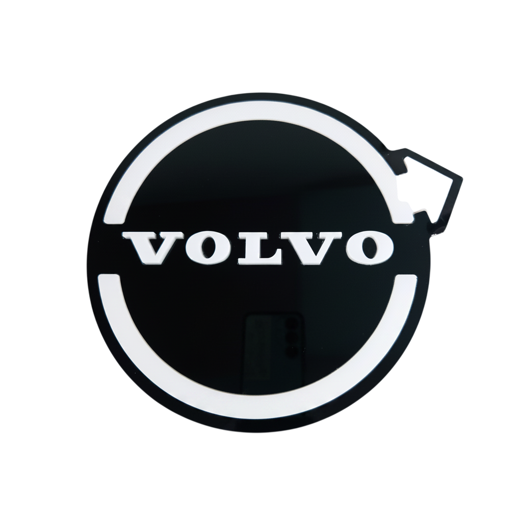 LED Logo Badge 3D Volvo FH Aero White 24V