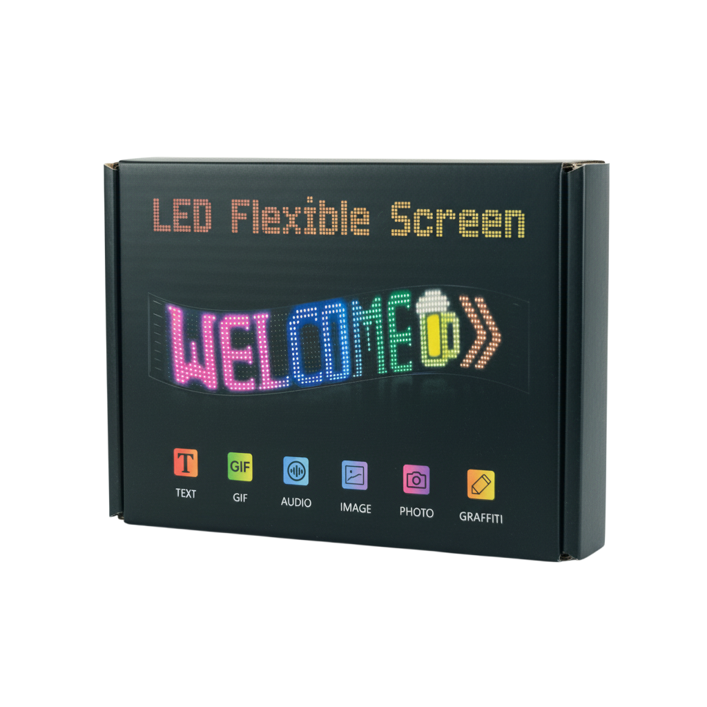 Elastyczny panel LED Matrix (Devil Eyes) – programowalny, sterowanie Bluetooth