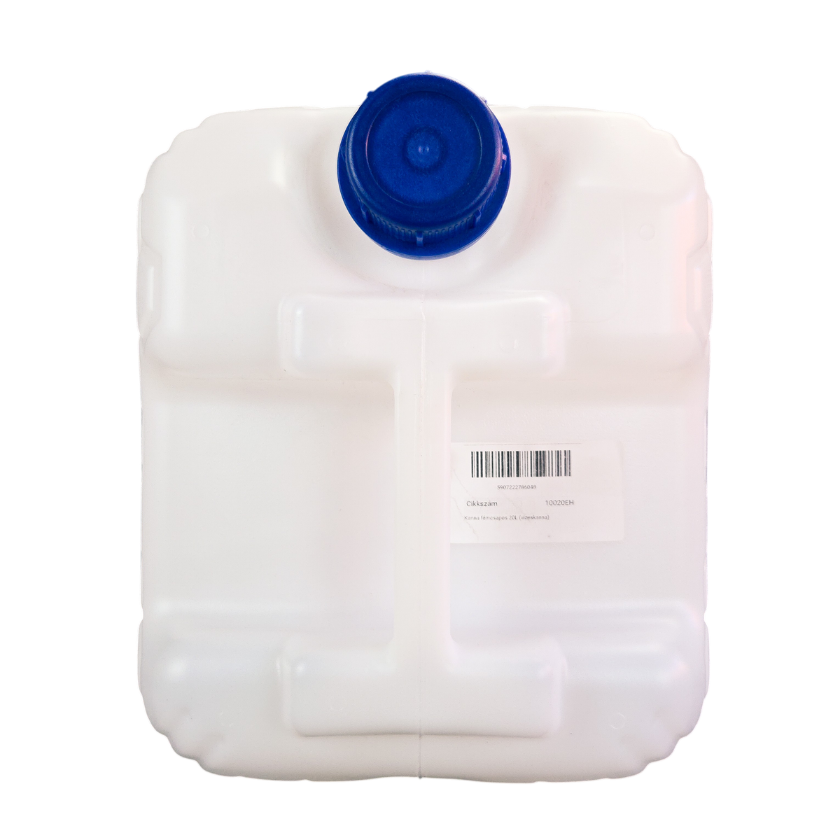 Plastic water jerry can with metal tap 10/20/30 litre