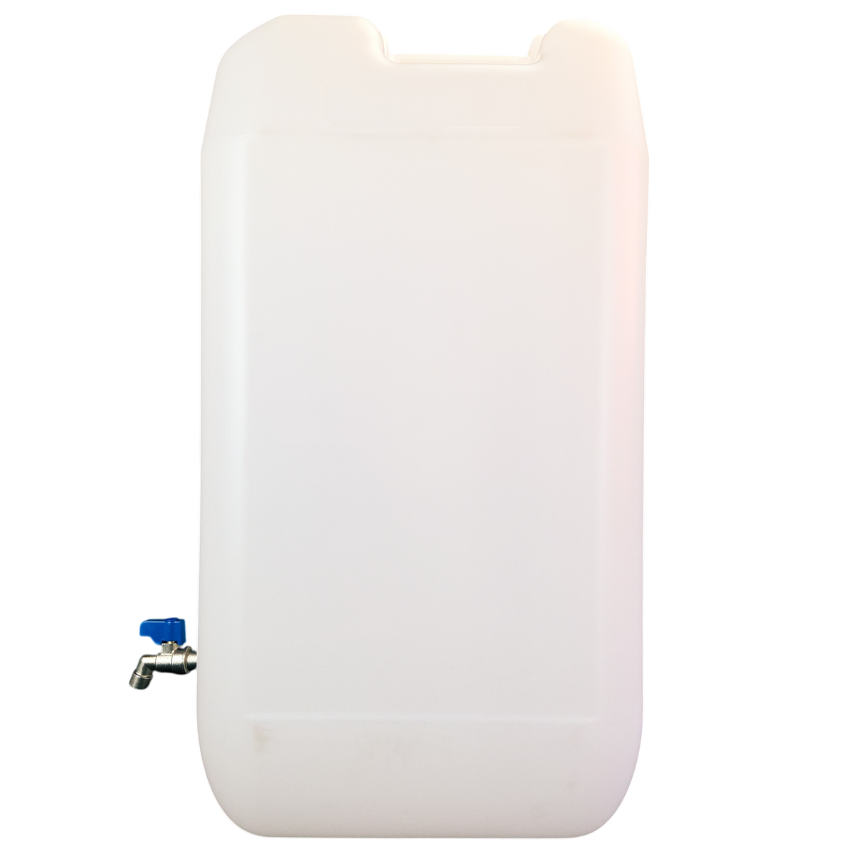 Plastic water jerry can with metal tap 10/20/30 litre