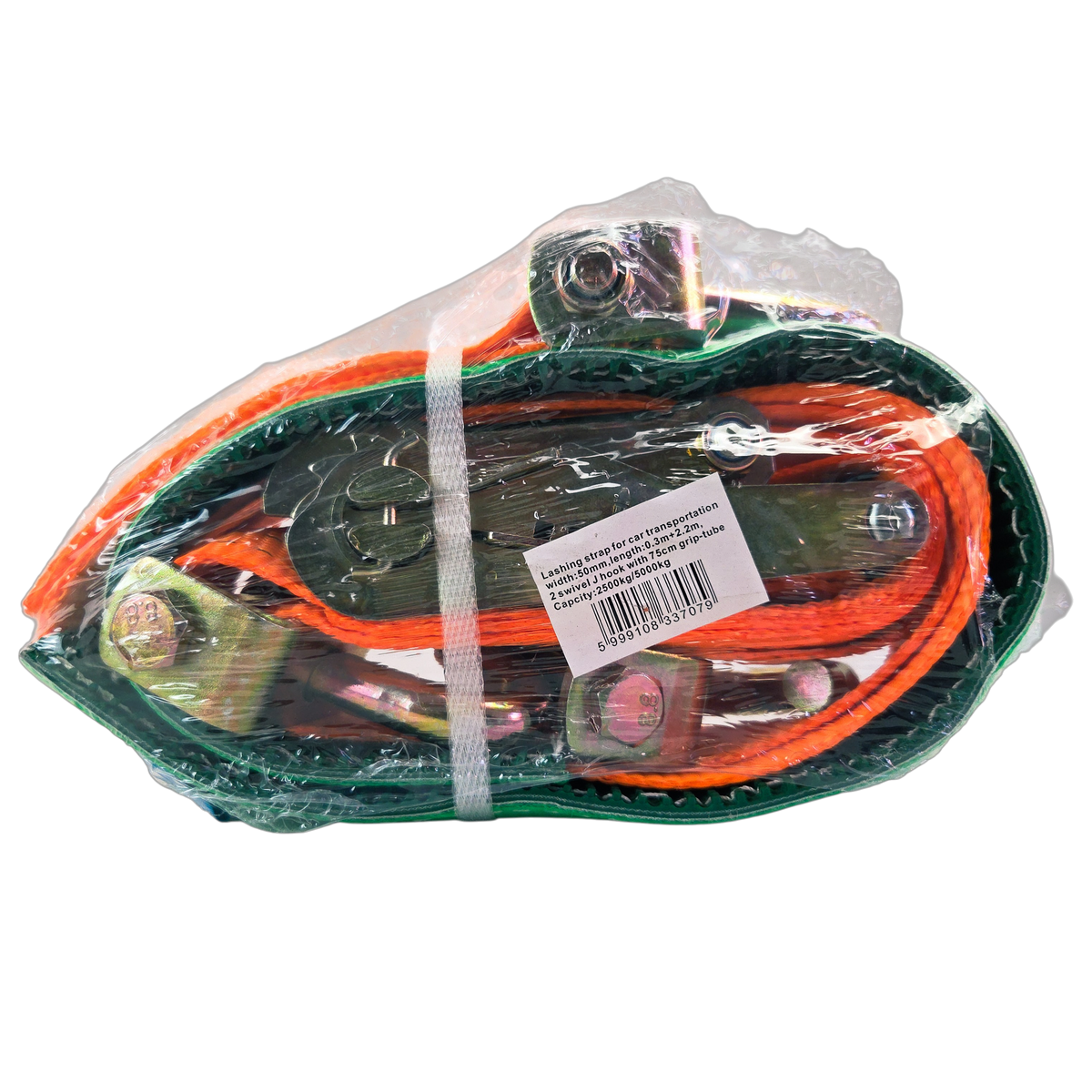 Wheel Straps for Car Transporters 3 Point Tie Down 2.5m
