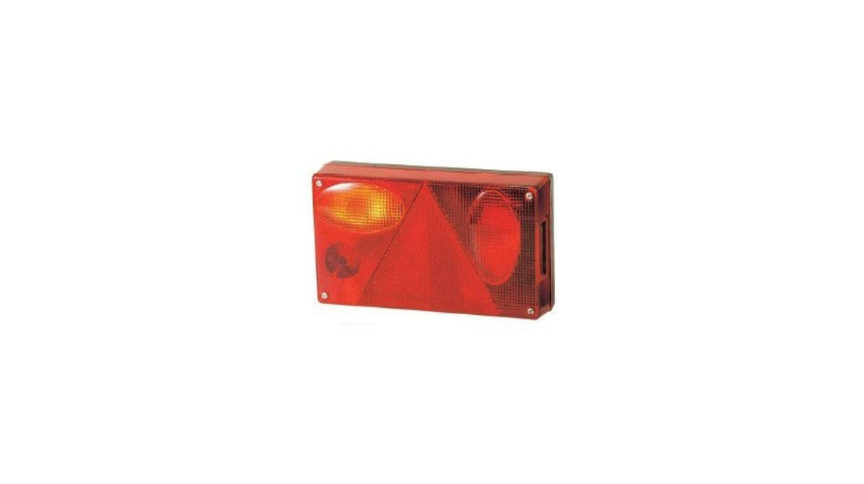 Trailer Lamp with Triangular Prism Lens