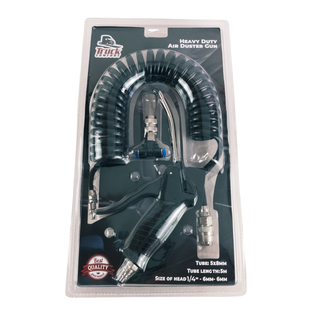 Air Blow Gun Set for truck cab with 5m hose 8mm connector