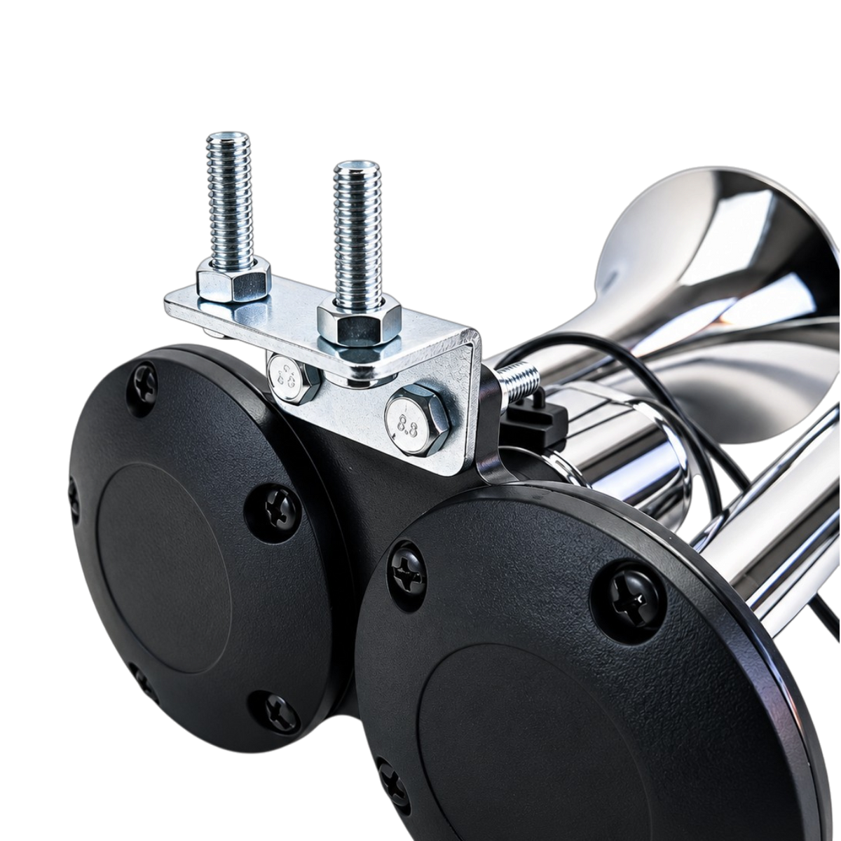Air Horn Twin Trumpet 110 dB for Trucks Lorries and Buses