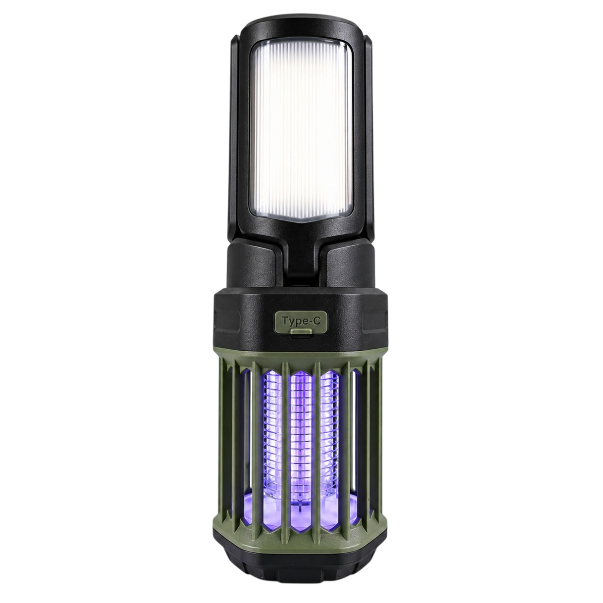 Bug Zapper Light with LED Camping Lantern, 500lm, USB-C, IPX6