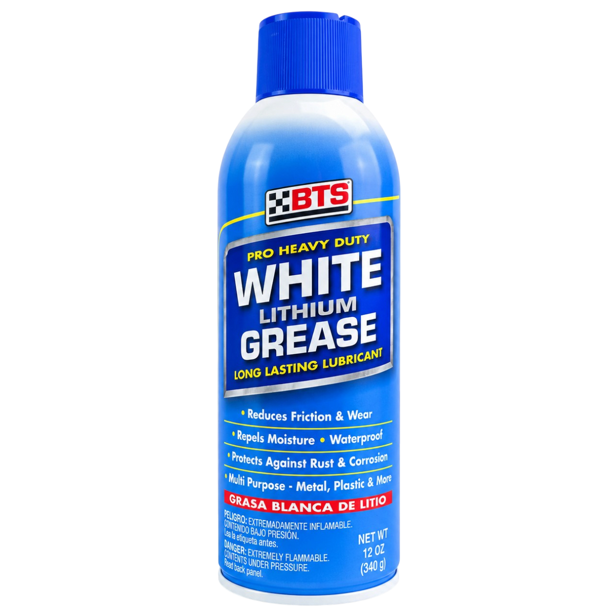 White Lithium Grease Spray for Long Lasting Lubrication and Rust Protection 450 ml