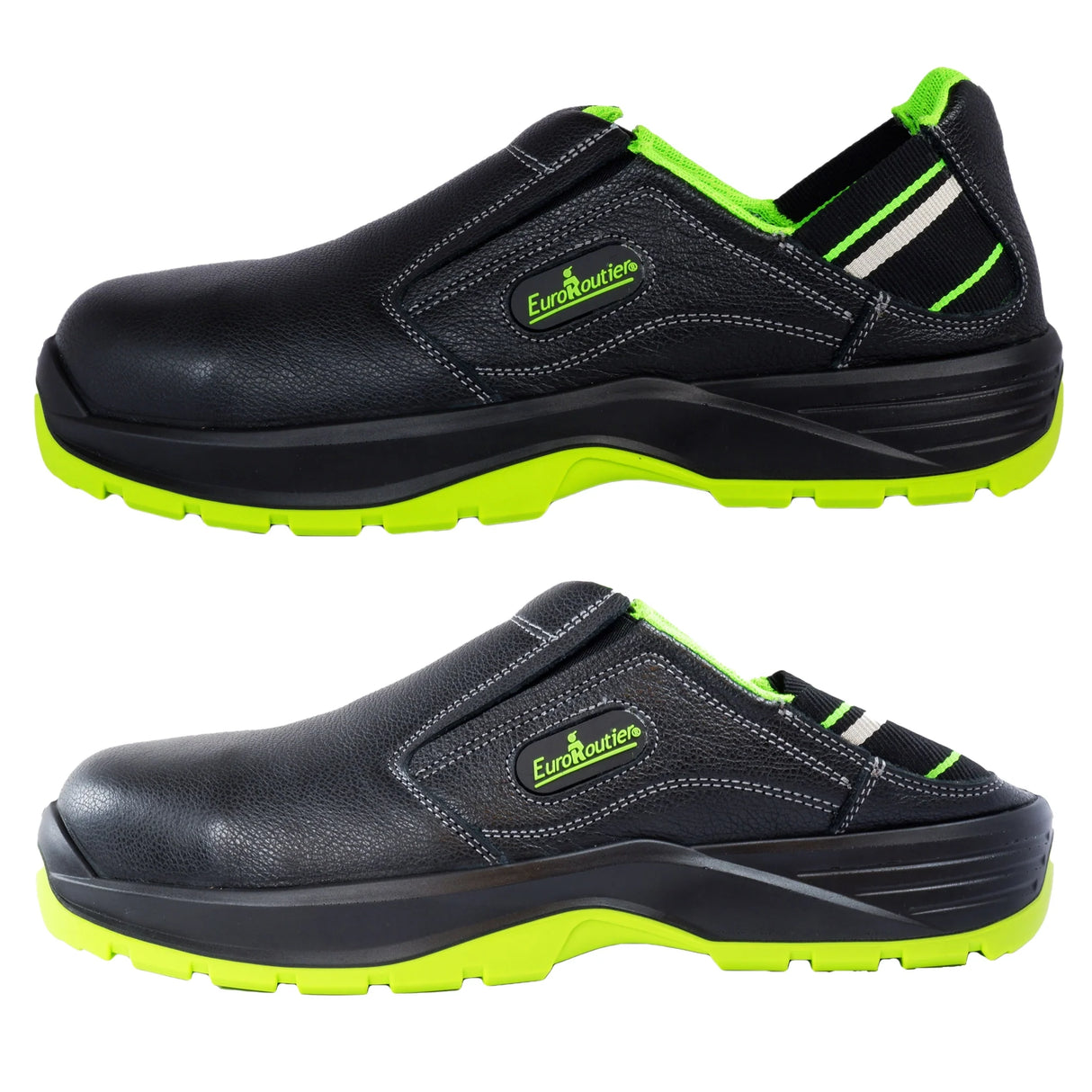 Scarpa da lavoro Hybrid trasformabile in zoccolo