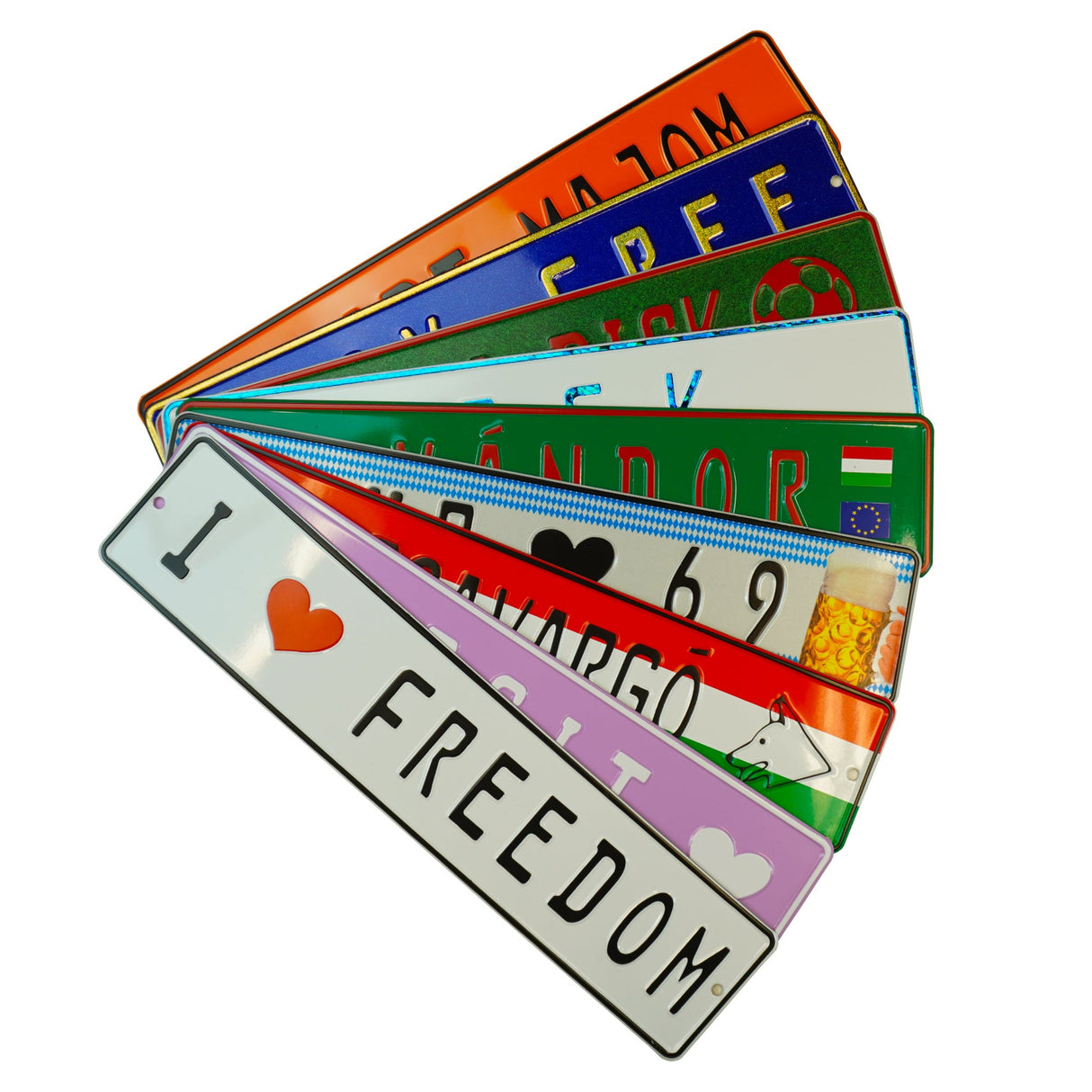 Personalizirana aluminijska pločica s imenom