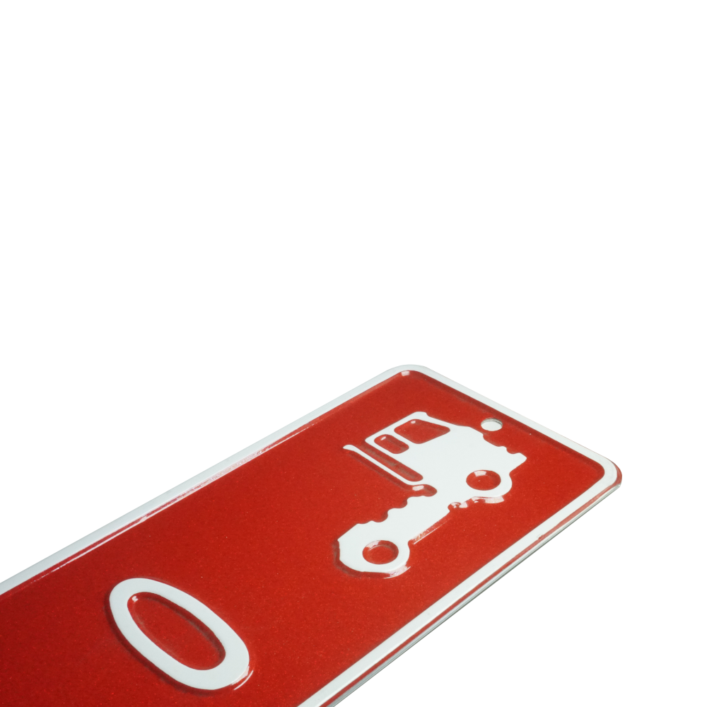 Personalizirana aluminijska pločica s imenom