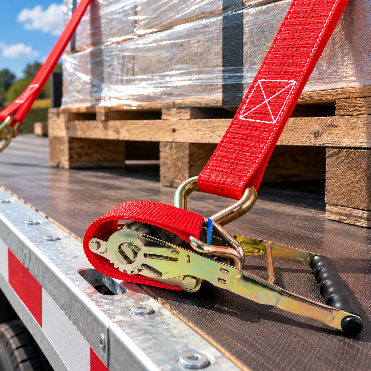 Cinta de amarre para carga 5t Truck Comfort – Completa