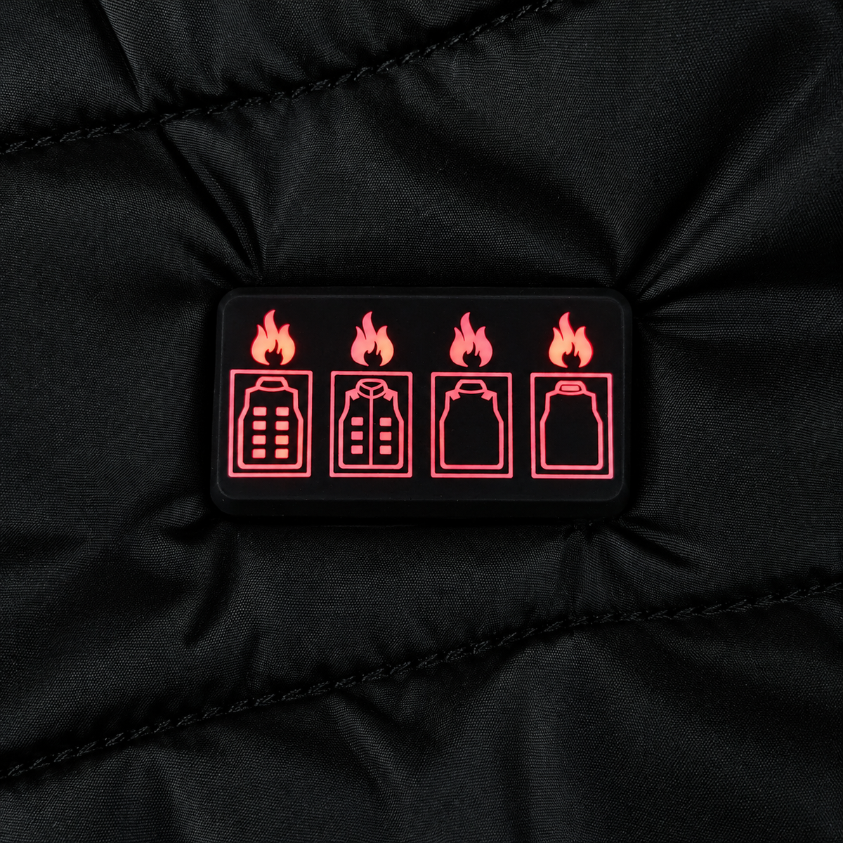 Heated Vest with 19 Heating Panels, 4 Heating Zones and 3 Heat Settings