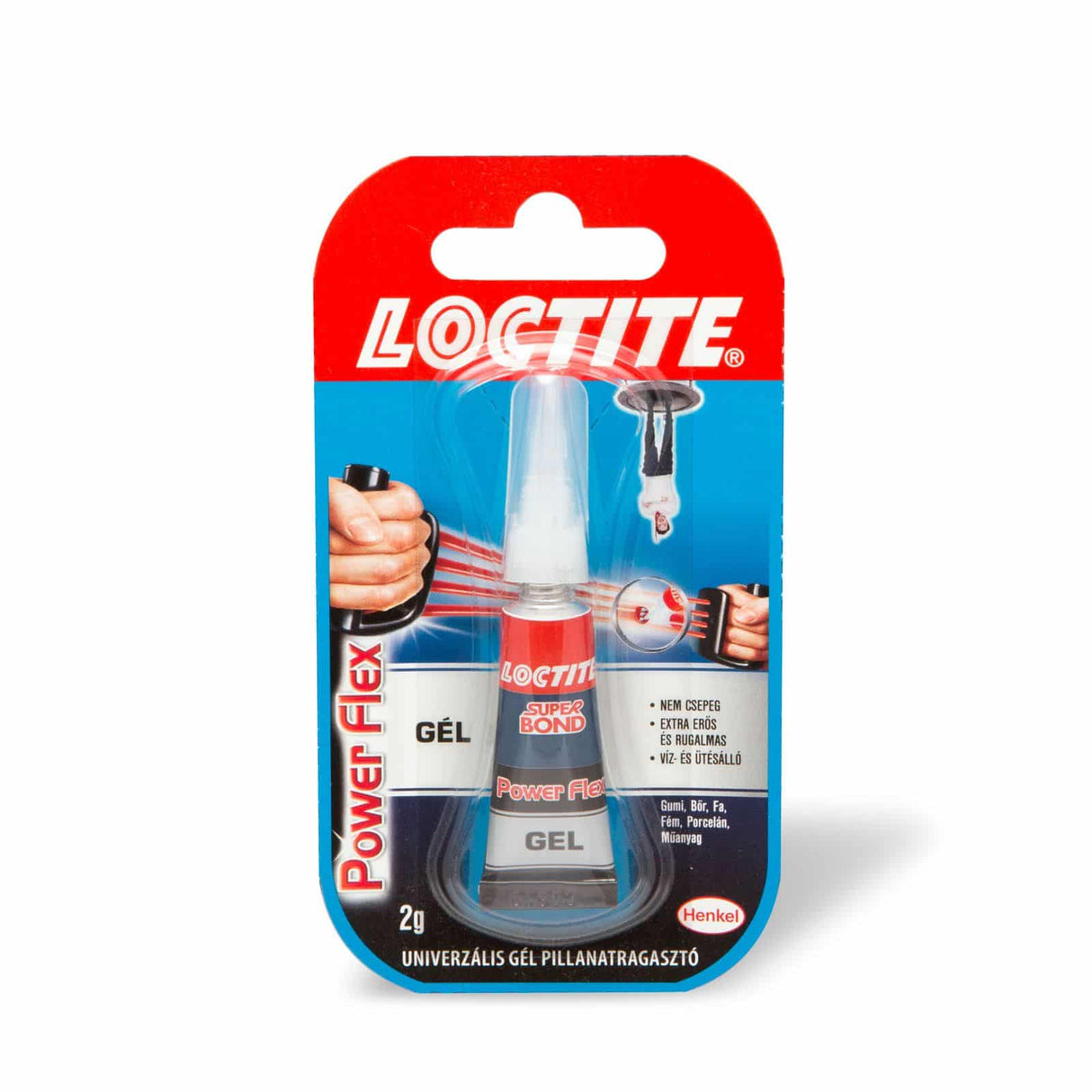 Adeziv instant Loctite Power Flex Gel, 2g