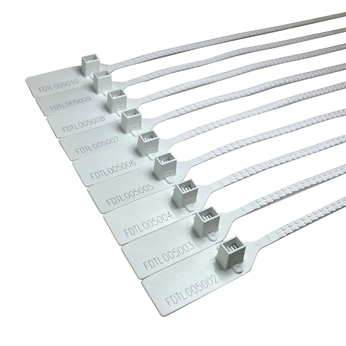 Srodno numerirana plastična plomba Fort Double Twin Lock, 1 komad