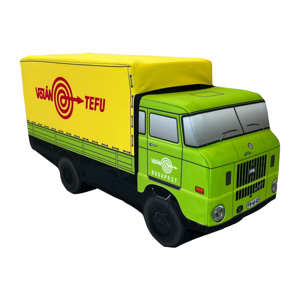 Plyšové nákladné auto IFA W50L – zelené alebo modré