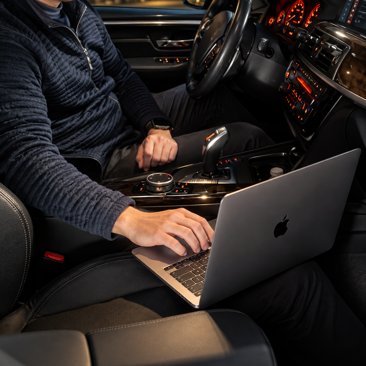 Car Charger 30W PD Fast Charging with Dual USB-C Ports