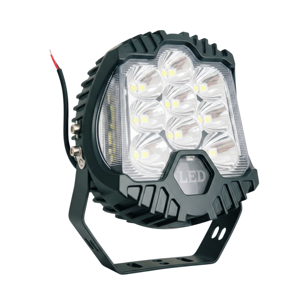 LED Work Light Combo Beam Spot + Flood with Mount 75W