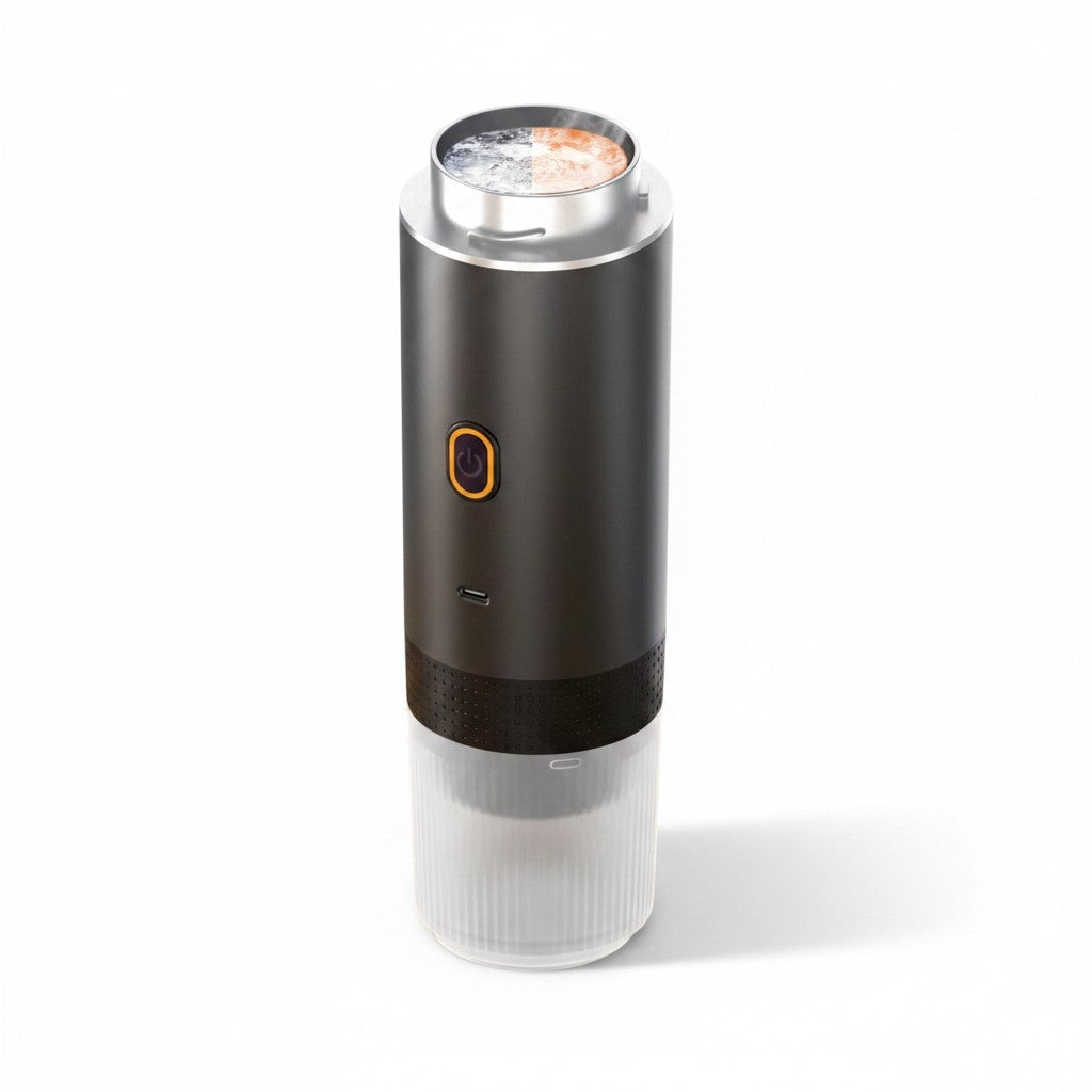 Portable coffee maker USB Rechargeable, Compatible with Capsules & Ground Coffee (Nespresso&Dolce Gusto)