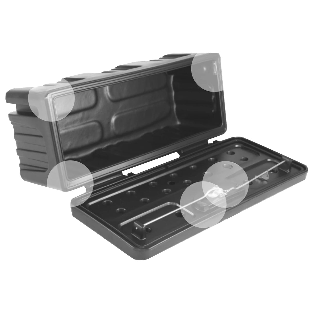 Lockable Plastic Tool Box