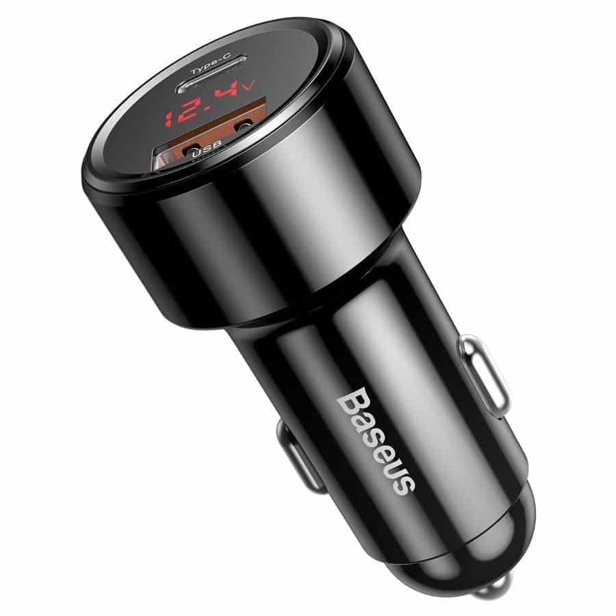 Baseus Magic Series 45W Car Fast Charger (Type-C PD + Intelligent QC)