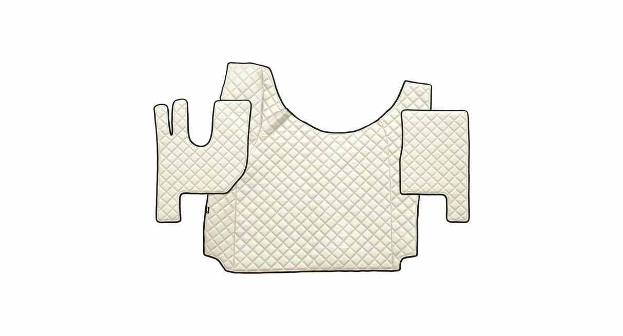 Prošiveni umjetni kožni tepih za Renault T s tunelom motora (od 2014.)