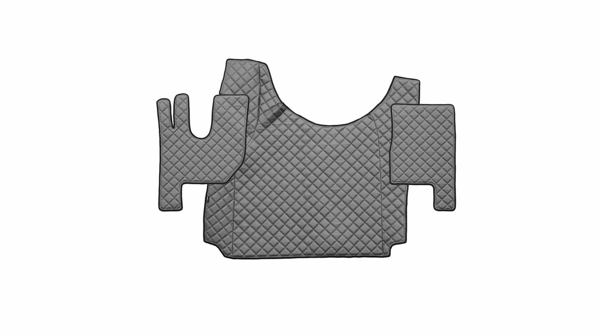 Prošiveni umjetni kožni tepih za Renault T s tunelom motora (od 2014.)