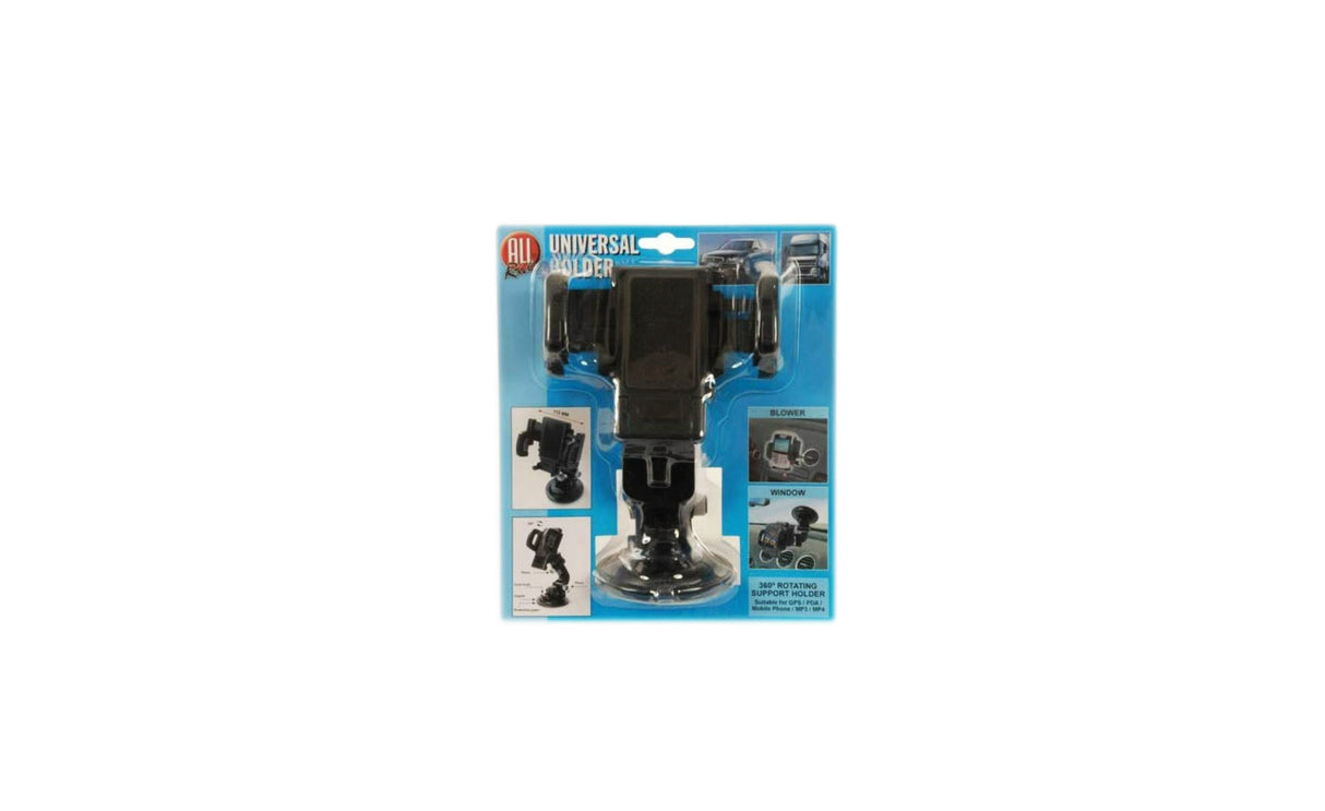 Universelle Auto-Handyhalterung mit Saugnapf, 360° drehbar, 40–115 mm