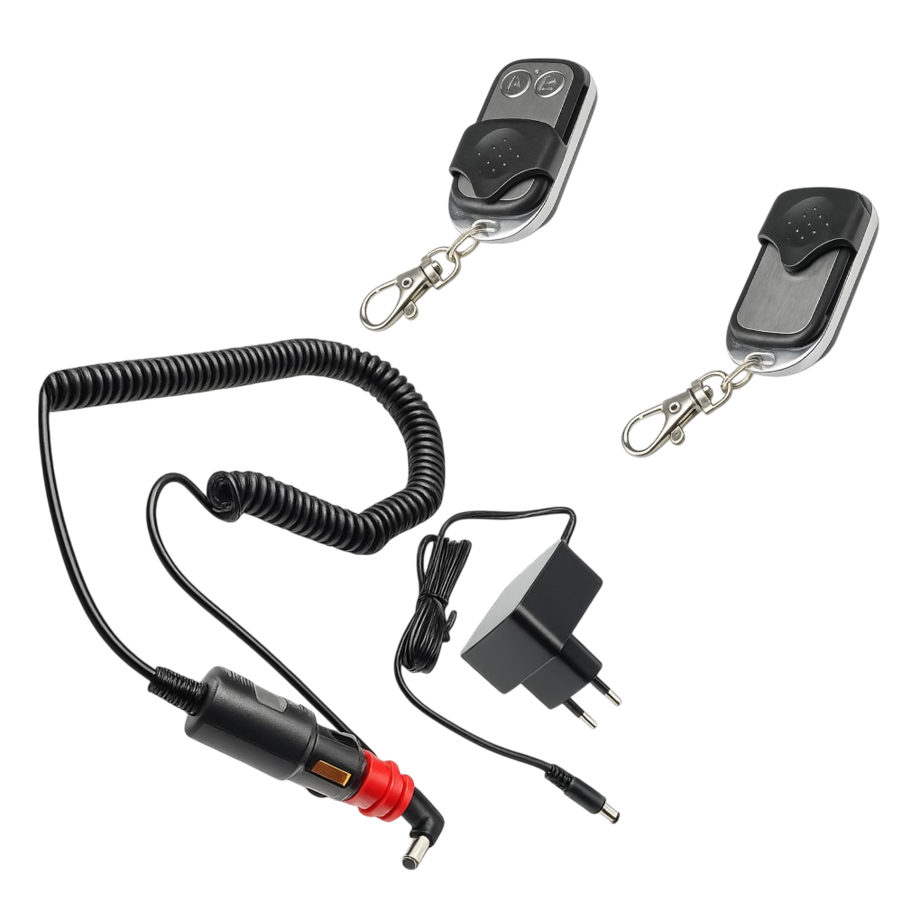 Lampada lampeggiante LED gialla ultrapiatta con base magnetica e telecomando