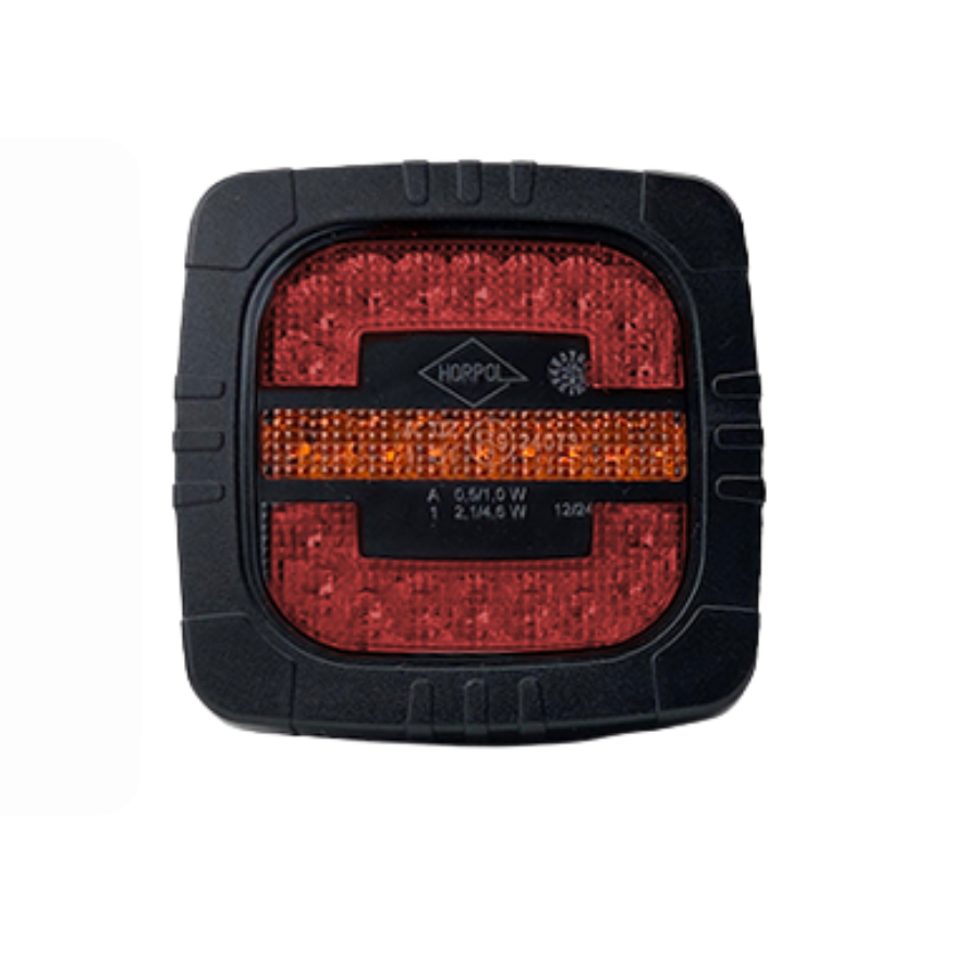 LED Rear Light for Tractor/Truck – Brake, Tail & Indicator Functions