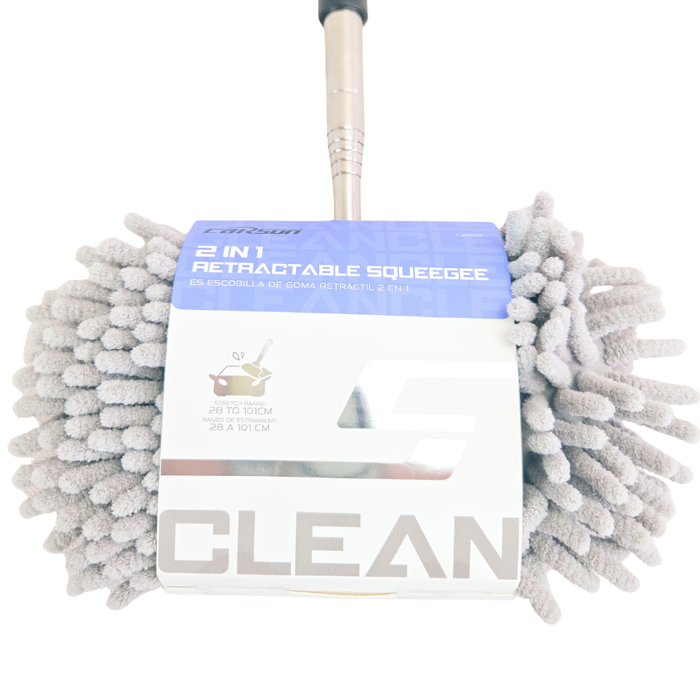 Extendable Microfibre Duster Telescopic Dusting Brush 28–101 cm for Home & Car