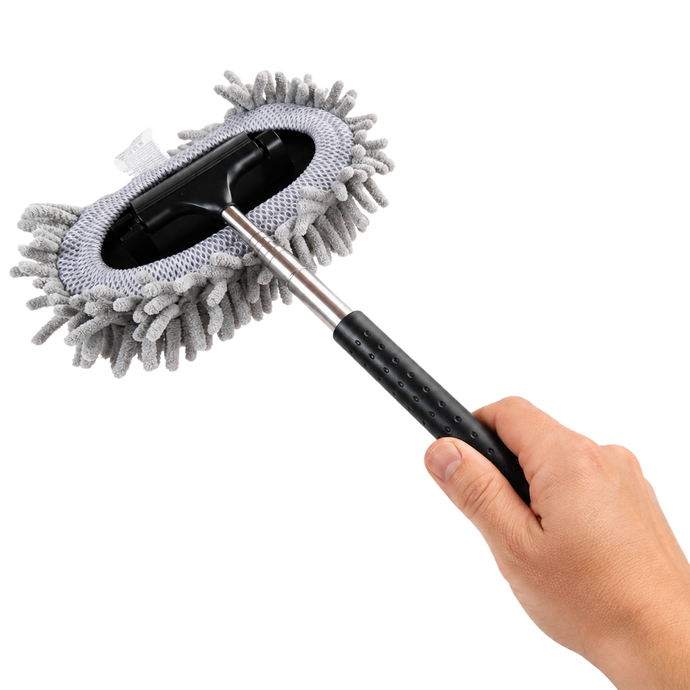 Extendable Microfibre Duster Telescopic Dusting Brush 28–101 cm for Home & Car