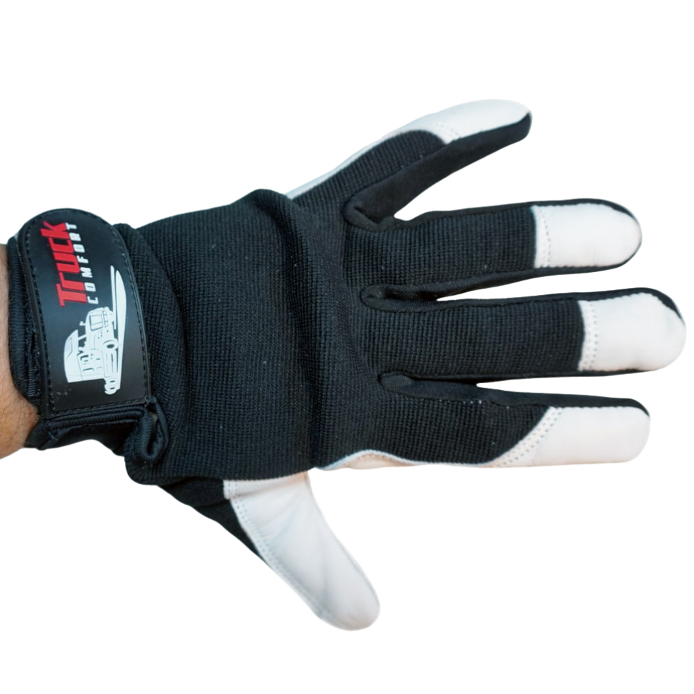 Work Gloves with Double-Padded Goatskin Palm Size 10