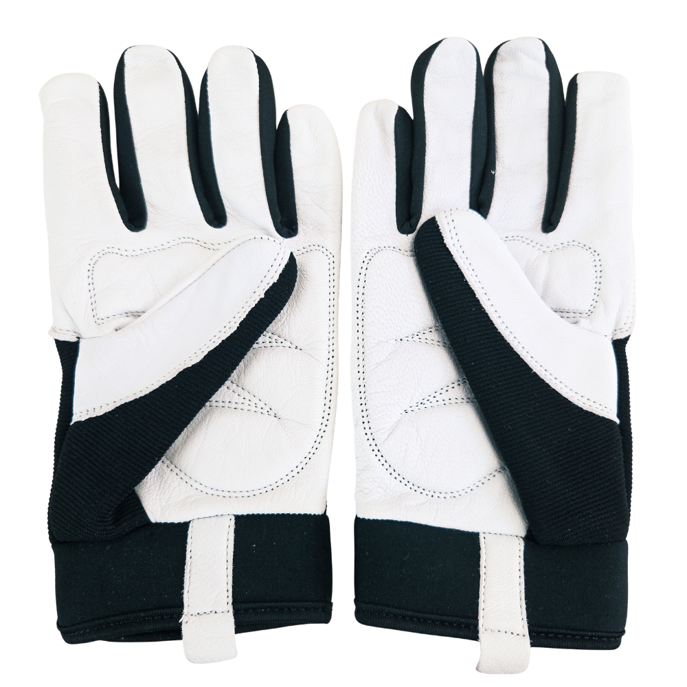 Work Gloves with Double-Padded Goatskin Palm Size 10