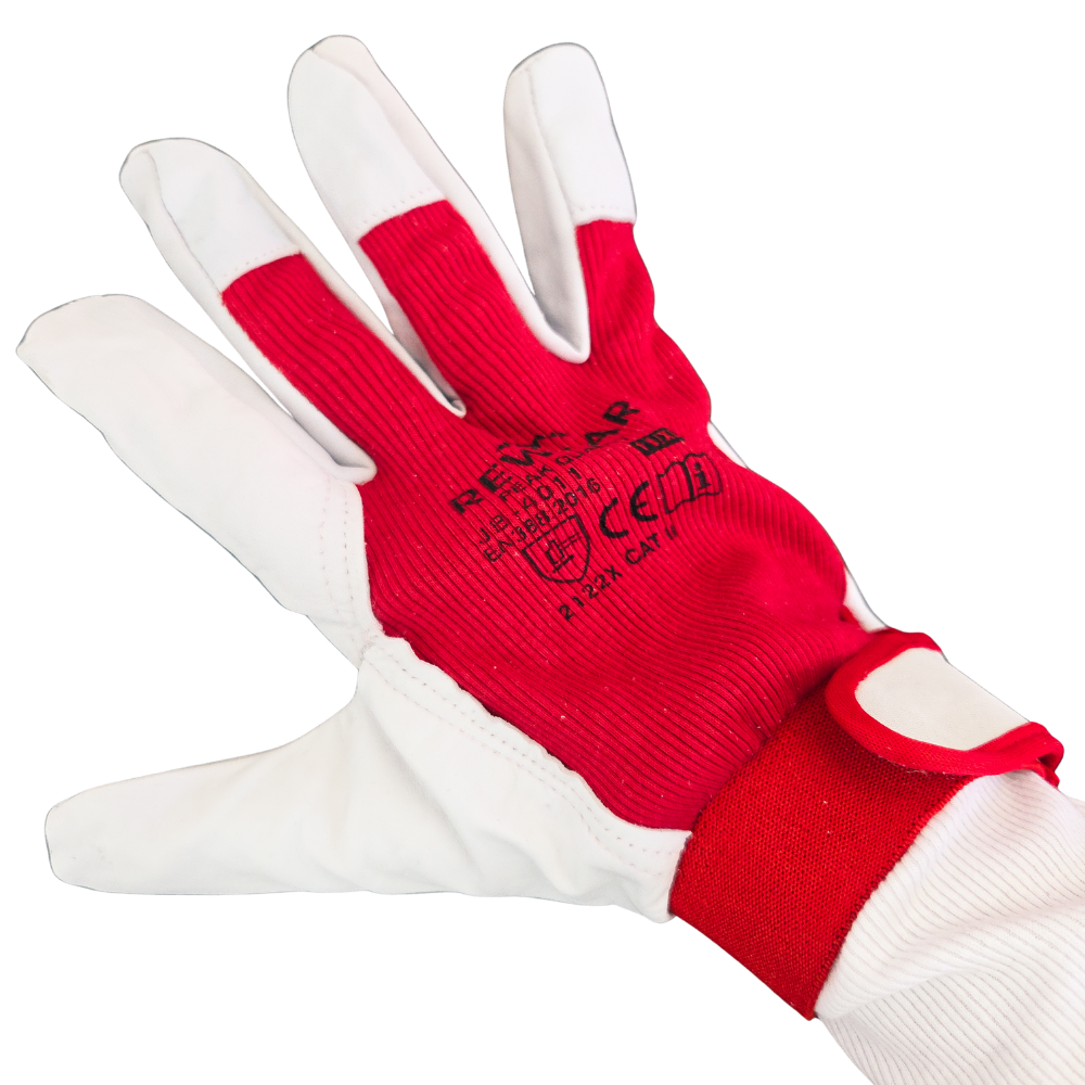 Driver Work Gloves Premium Goatskin Leather, Breathable & Secure Fit