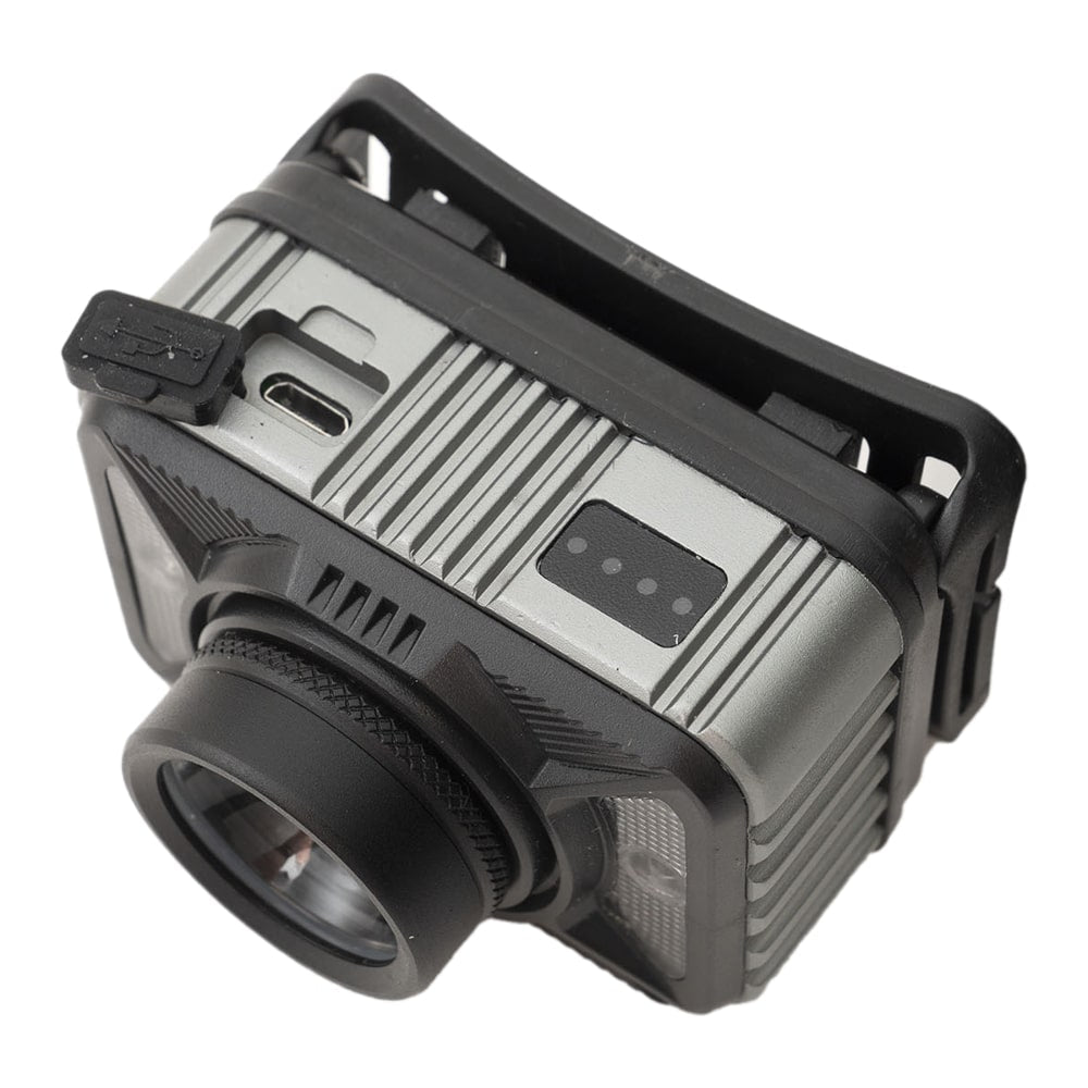 LED-Stirnlampe mit Akku, 1200 Lumen, fokussierbar & sensorgesteuert, IP65