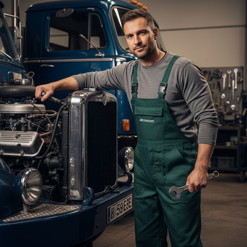 Hungarocamion Bib Overalls