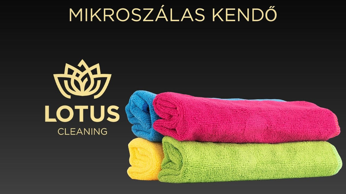 Microfiber Cleaning Cloth Set – 4 Pack, 35x35 cm