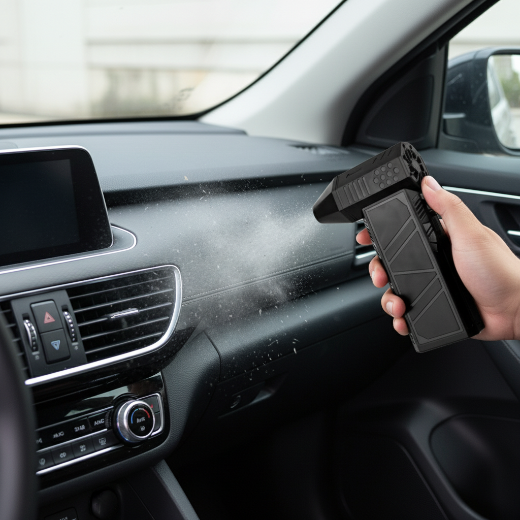 Mini bezdrátový vzduchový ofukovač – prémiový