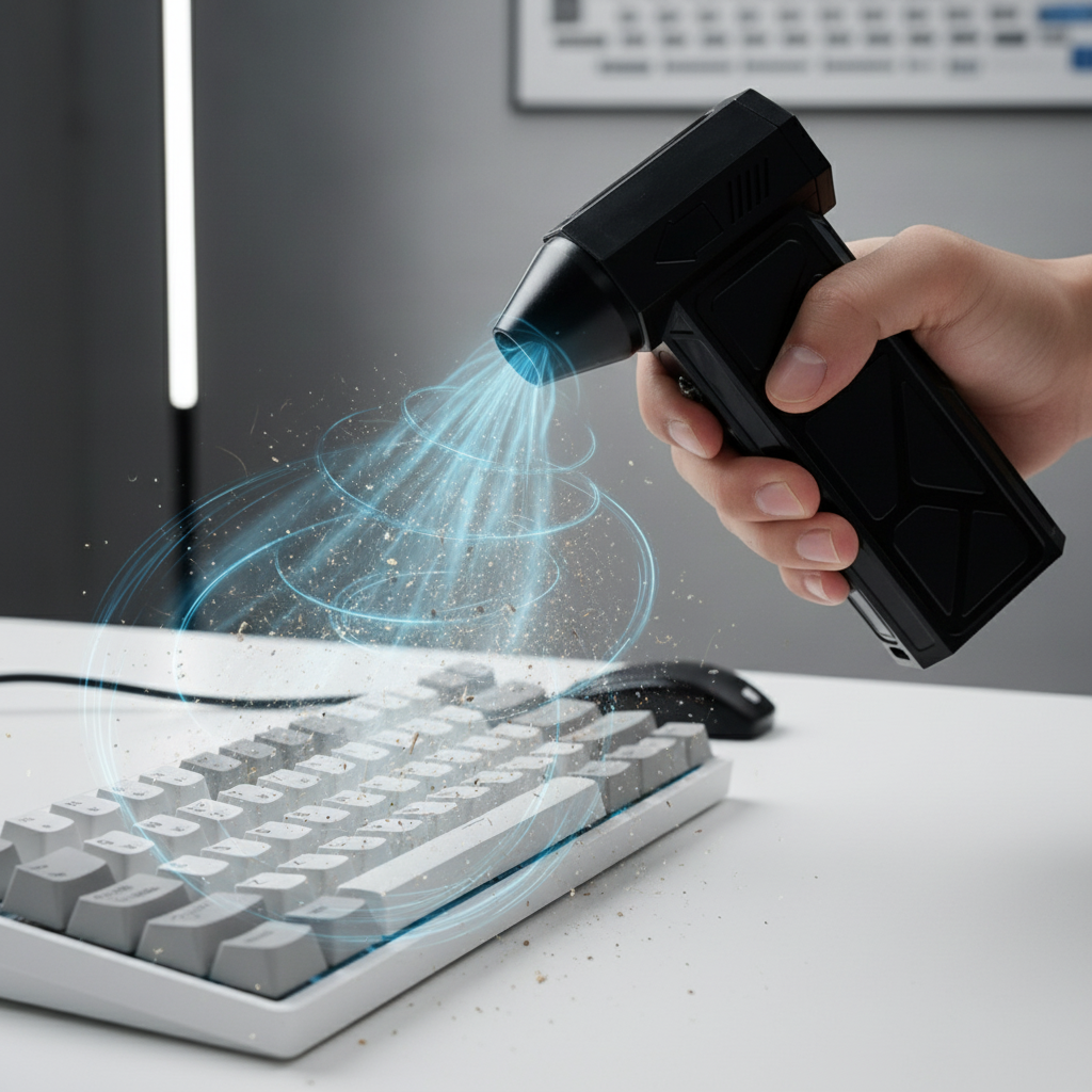 Mini bezdrátový vzduchový ofukovač – prémiový