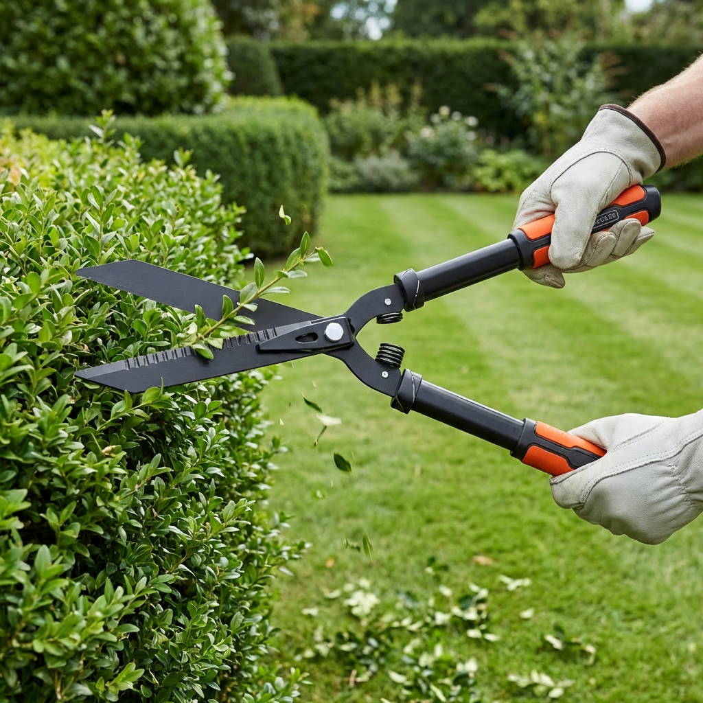 Gartenschere mit Wellenschliff 61 cm – Präzises Schneiden & Ergonomischer Komfort