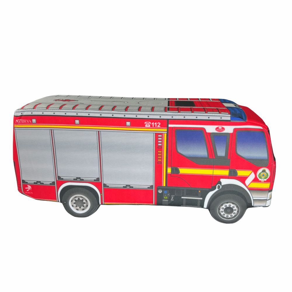 Plüsch-Feuerwehrauto Rába-Heros Aquadux 4000 – 36 cm